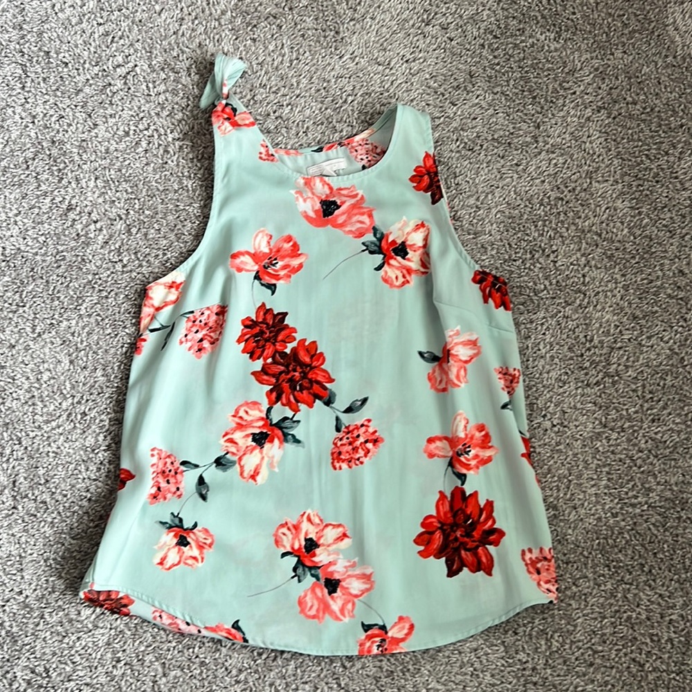 4TH & UNION - floral tank top